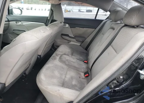 2014 Honda Civic Ex z USA, uszkodzony, nr VIN 2HGFB2F86EH538915